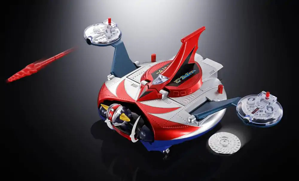 Ufo Robo Grendizer Diecast akcijska figura Grendizer & UFO Spazer Deluxe 14 cm fotografija izdelka