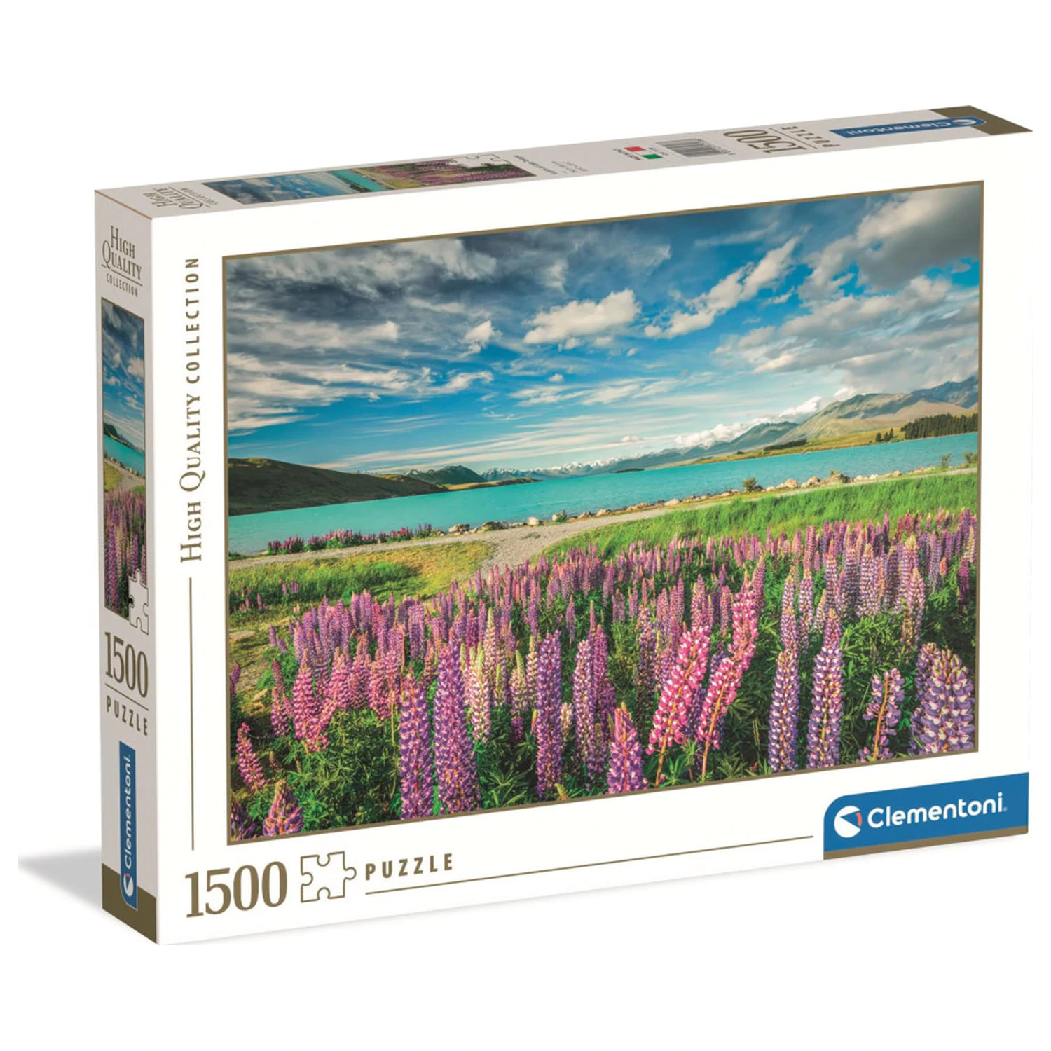 New Zealand Lake Tekapo 1500-delna sestavljanka fotografija izdelka