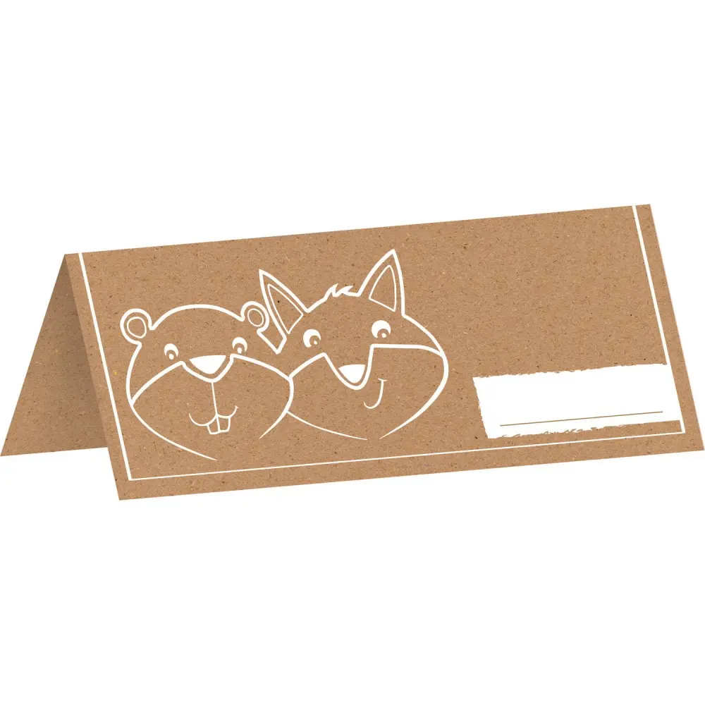 Seating Card Fox, The Fox 8-delni fotografija izdelka