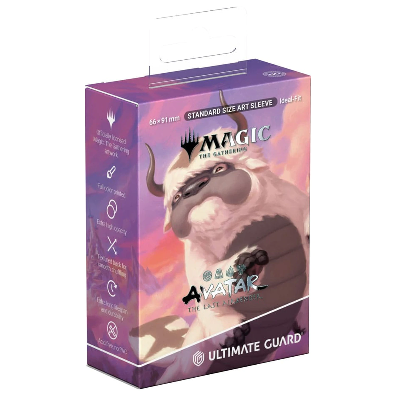 Ultimate Guard Art Sleeves Magic: The Gathering | Avatar: The Last Airbender - Appa, Aangov spremljevalec ovitki za karte fotografija izdelka
