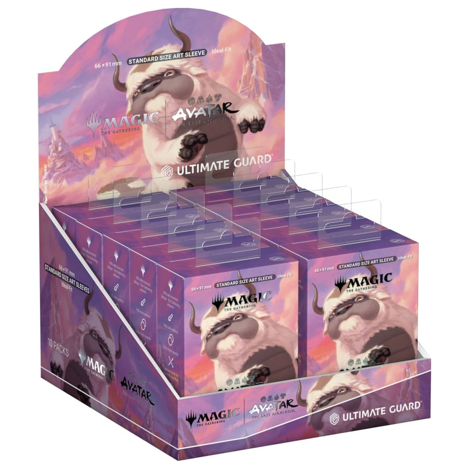 Ultimate Guard Art Sleeves Magic: The Gathering | Avatar: The Last Airbender - Appa, Aangov spremljevalec ovitki za karte fotografija izdelka