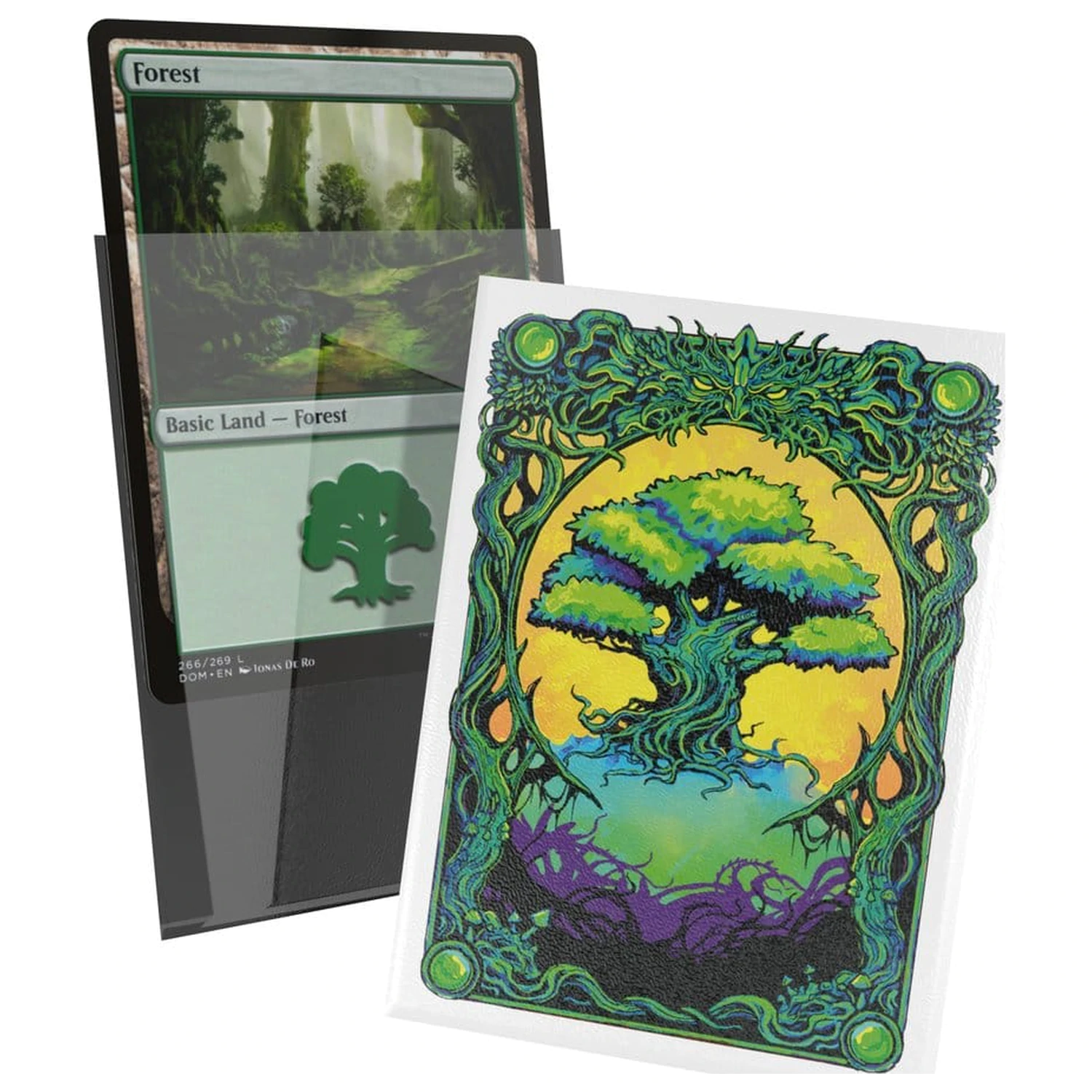 Ultimate Guard Art ovitki Magic: The Gathering "Mana Token" - Forest fotografija izdelka