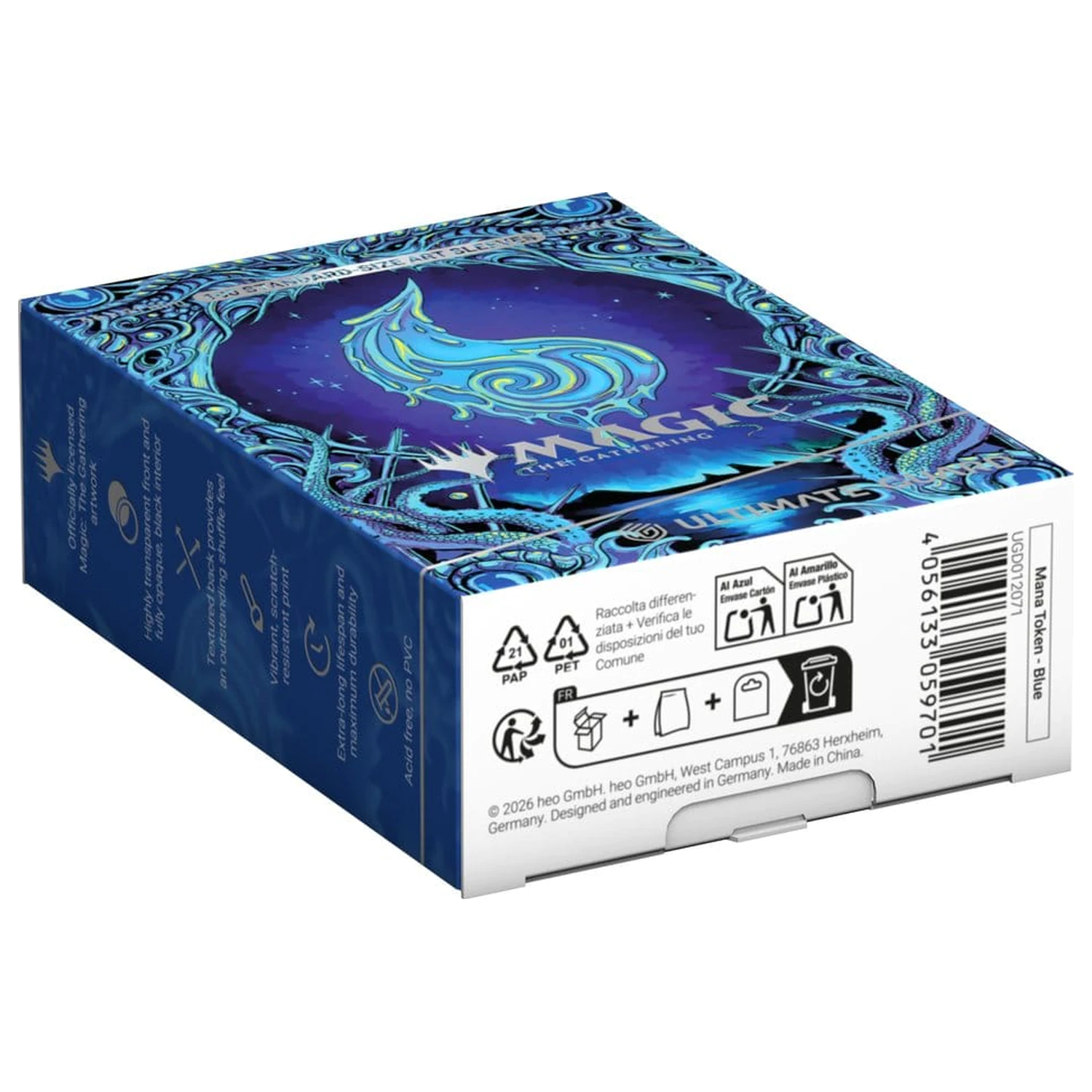 Ultimate Guard Art rokavi Magic: The Gathering "Mana Token" - Island fotografija izdelka