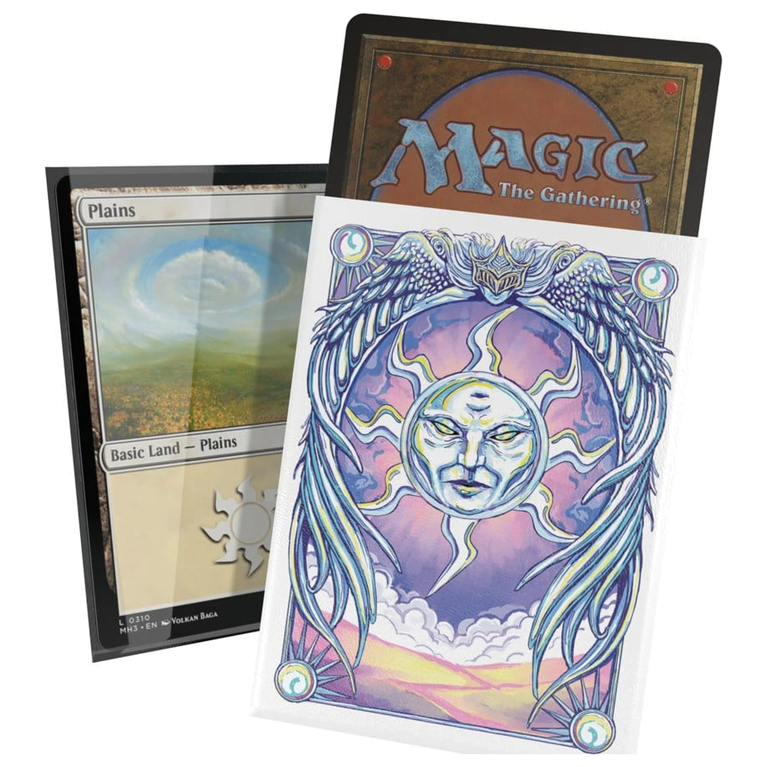 Ultimate Guard Art ovitki Magic: The Gathering "žeton mana" - Plains fotografija izdelka