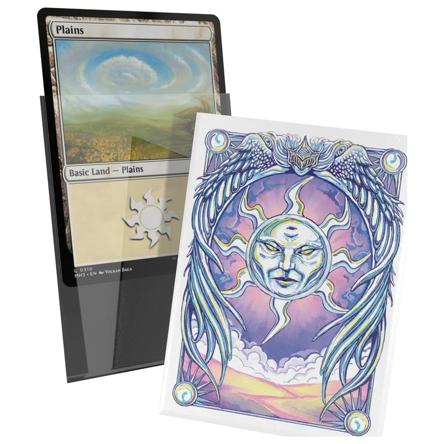 Ultimate Guard Art ovitki Magic: The Gathering "žeton mana" - Plains fotografija izdelka