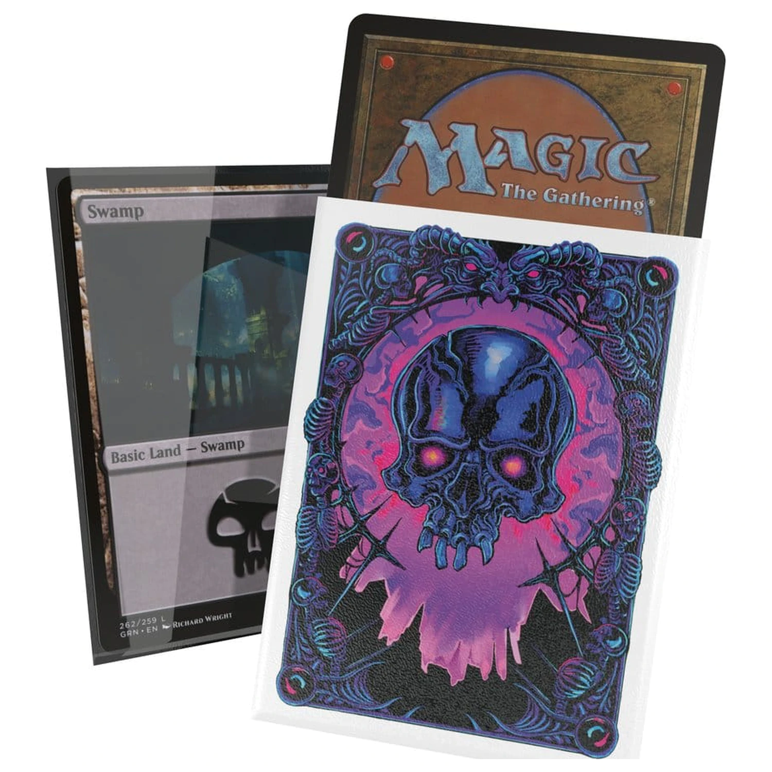 Ultimate Guard Art rokavi Magic: The Gathering "Mana Token" - Swamp fotografija izdelka
