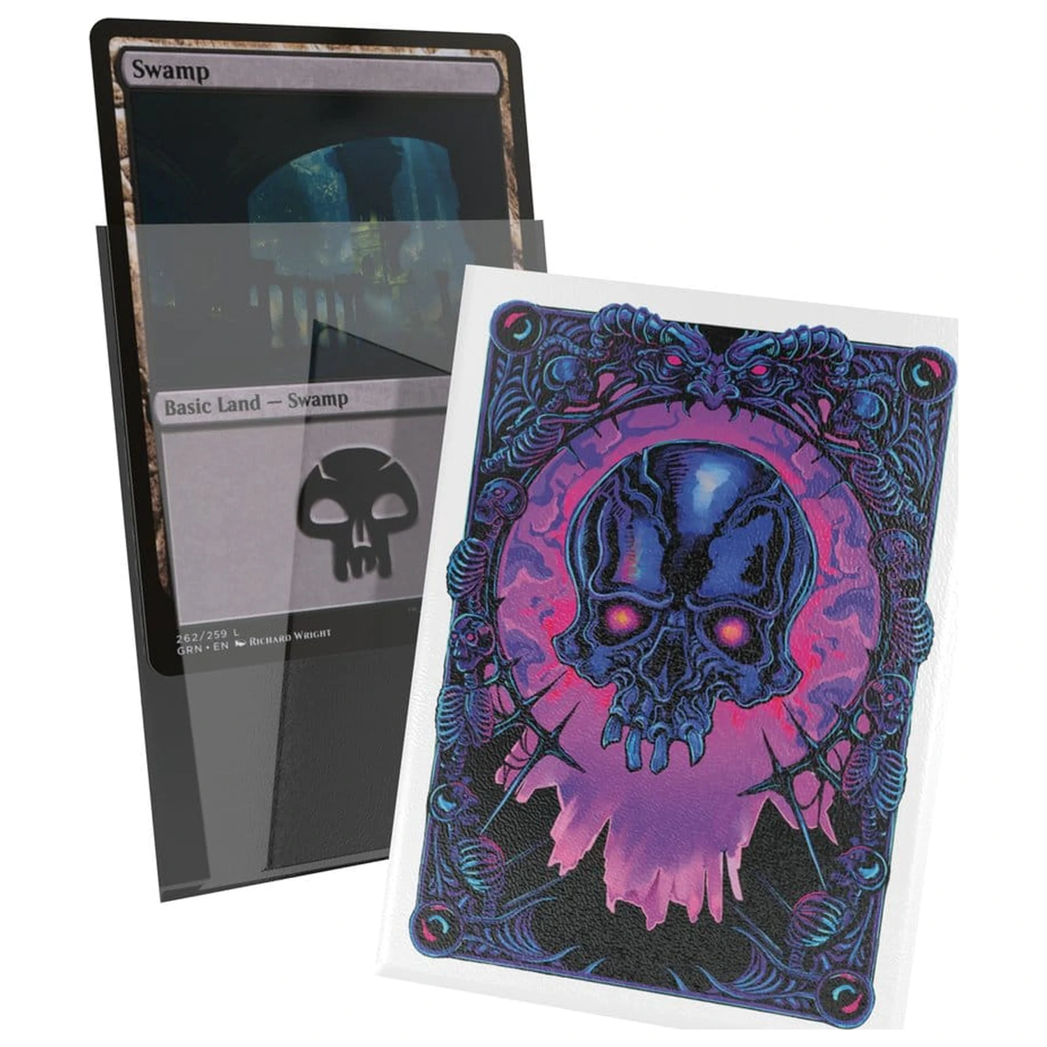 Ultimate Guard Art rokavi Magic: The Gathering "Mana Token" - Swamp fotografija izdelka