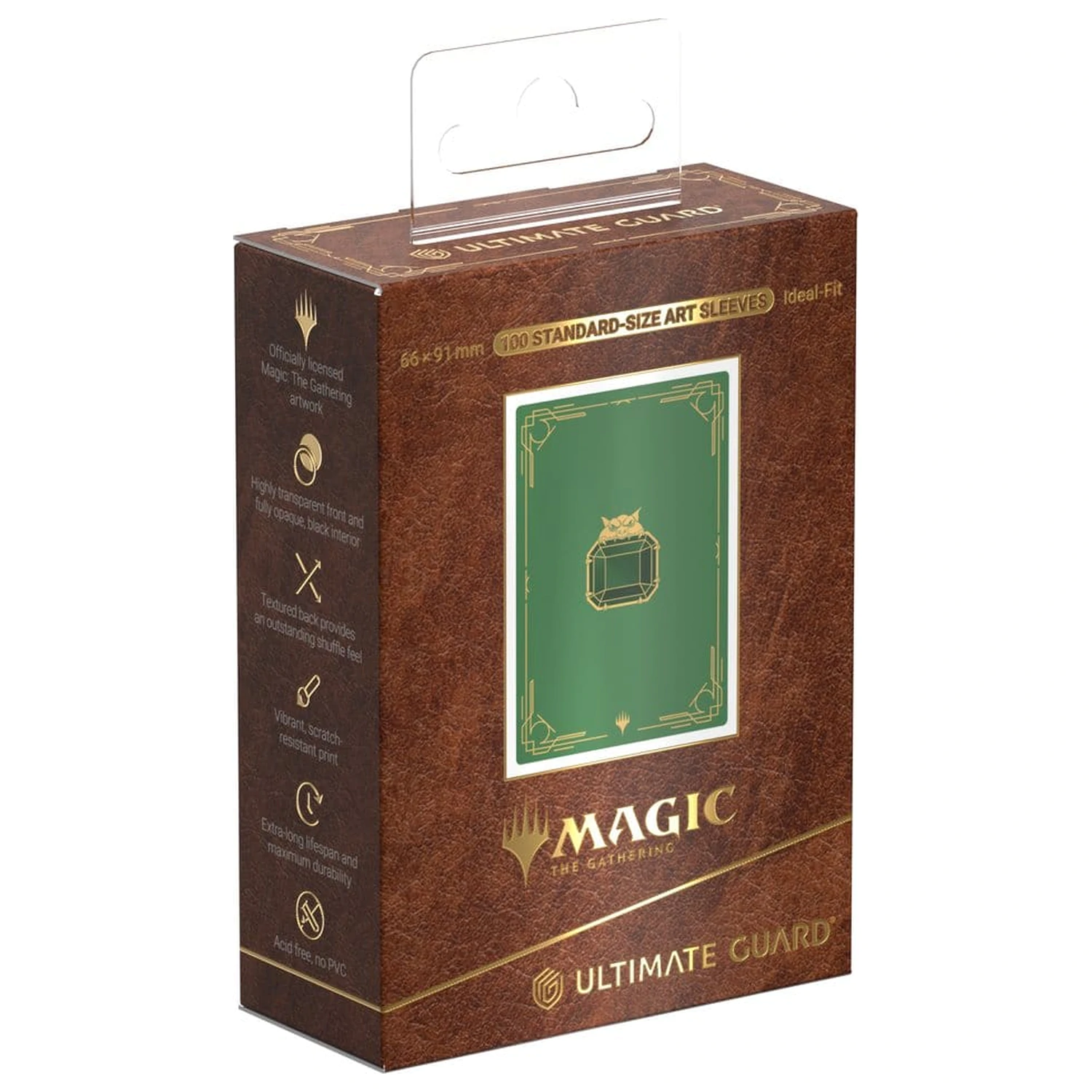 Ultimate Guard Art Sleeves Magic: The Gathering "Mox Collection" - Emerald fotografija izdelka