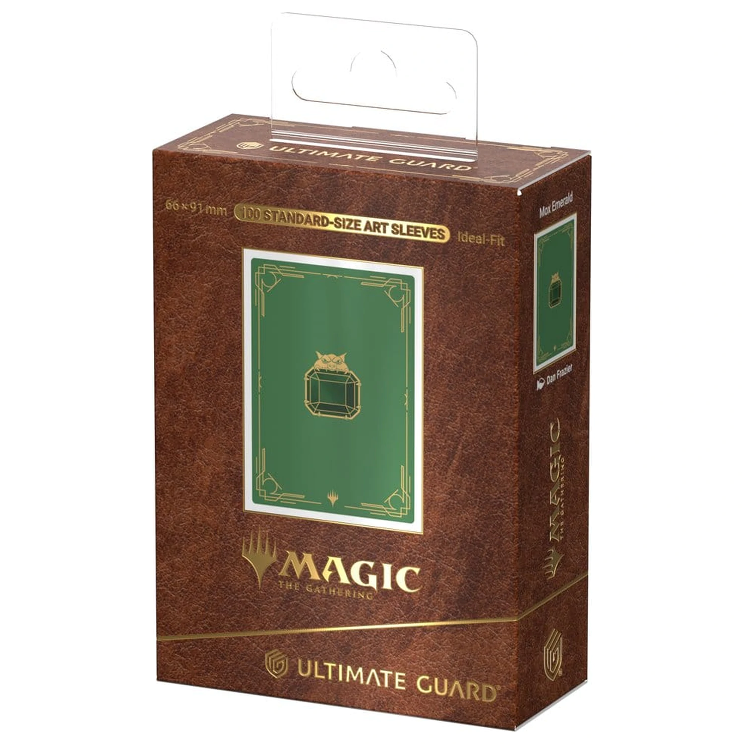 Ultimate Guard Art Sleeves Magic: The Gathering "Mox Collection" - Emerald fotografija izdelka