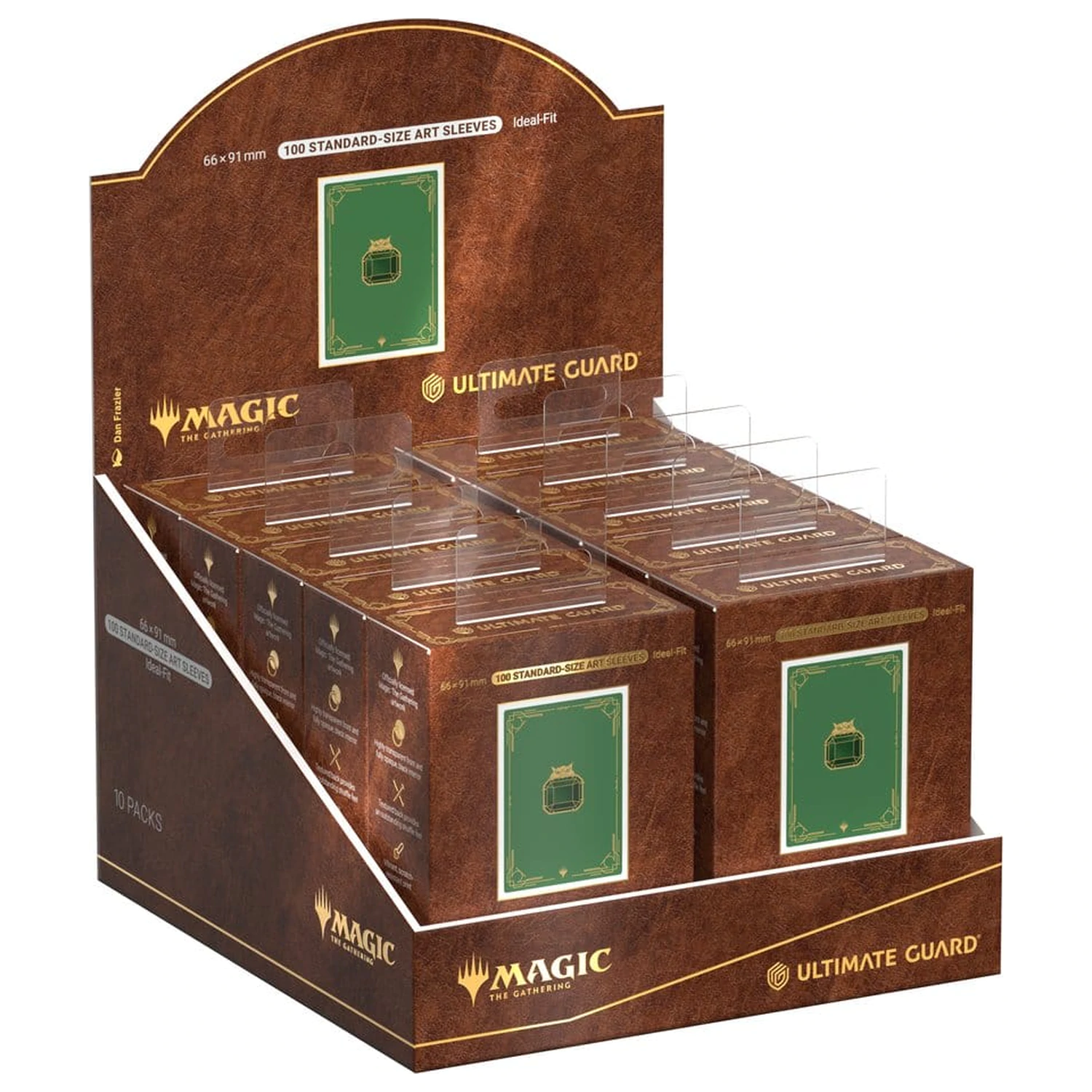 Ultimate Guard Art Sleeves Magic: The Gathering "Mox Collection" - Emerald fotografija izdelka