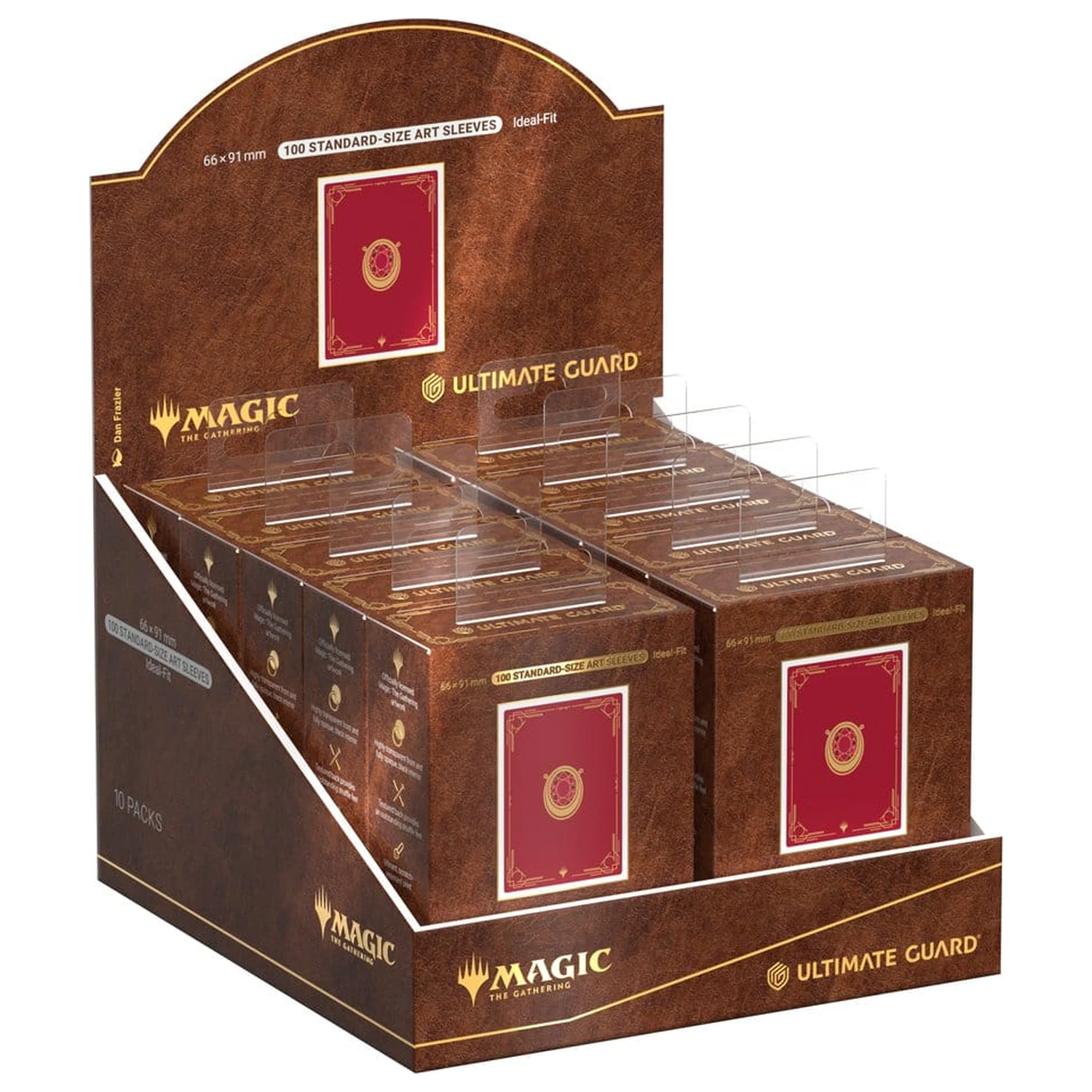 Ultimate Guard Art Rokavi Magic: The Gathering "Mox Collection" - Ruby fotografija izdelka
