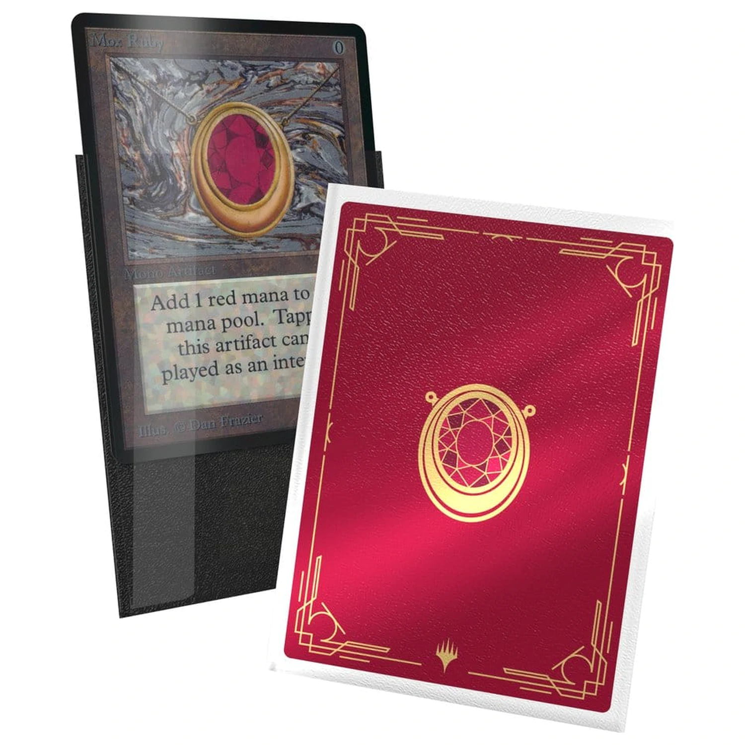 Ultimate Guard Art Rokavi Magic: The Gathering "Mox Collection" - Ruby fotografija izdelka