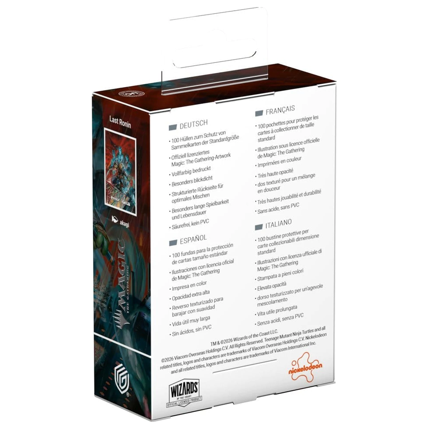 Ultimate Guard Art Sleeves Magic: The Gathering | Teenage Mutant Ninja Turtles - Last Ronin fotografija izdelka