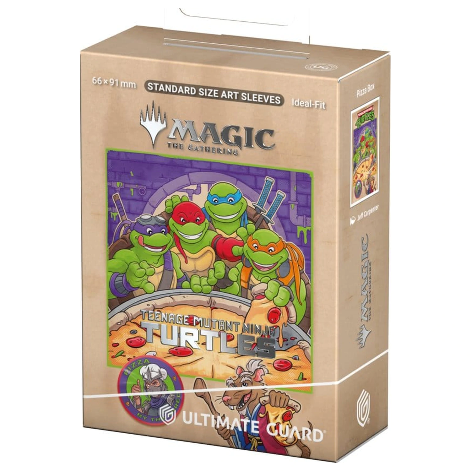 Ultimate Guard Art Sleeves Magic: The Gathering | Teenage Mutant Ninja Turtles - Pizza Box set ovitkov za karte fotografija izdelka