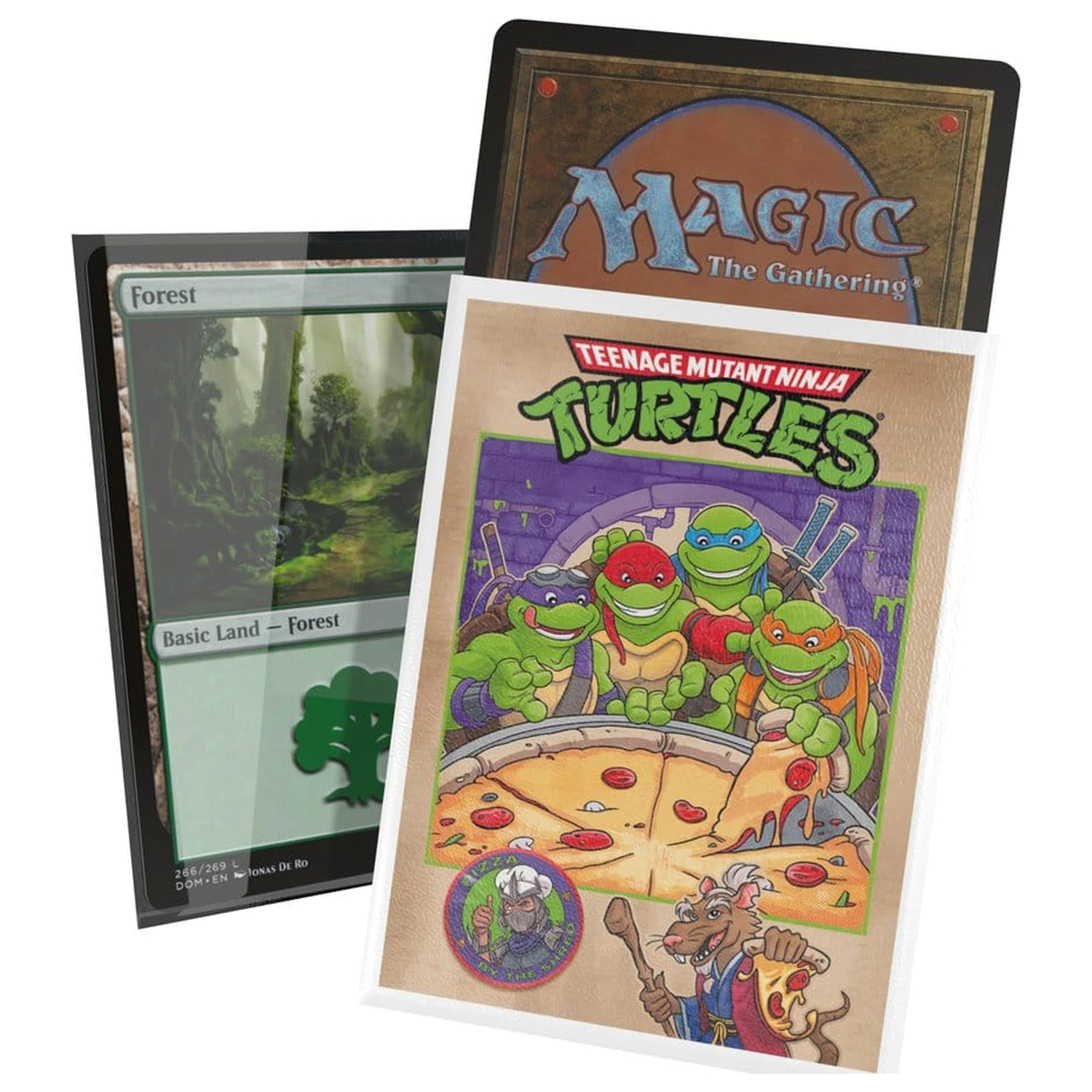 Ultimate Guard Art Sleeves Magic: The Gathering | Teenage Mutant Ninja Turtles - Pizza Box set ovitkov za karte fotografija izdelka