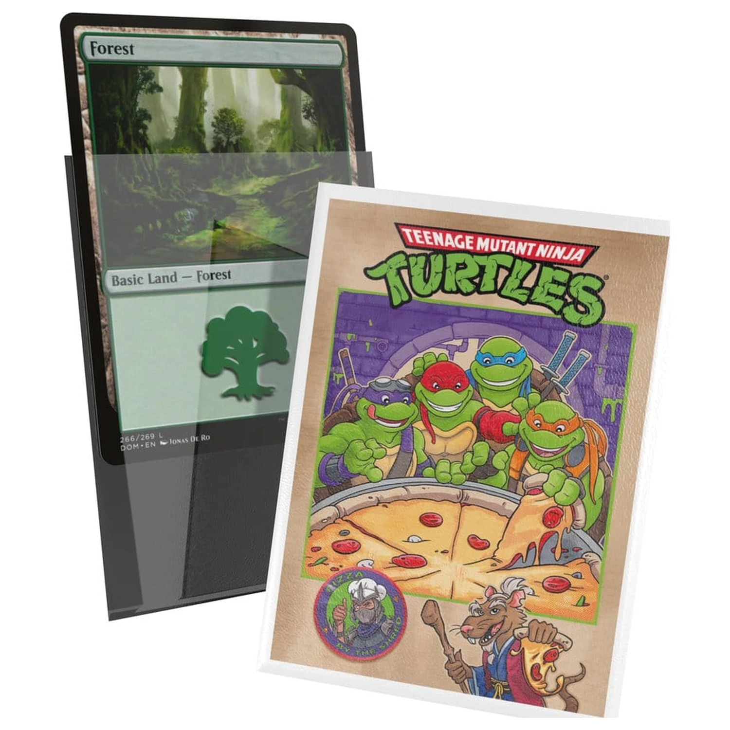 Ultimate Guard Art Sleeves Magic: The Gathering | Teenage Mutant Ninja Turtles - Pizza Box set ovitkov za karte fotografija izdelka