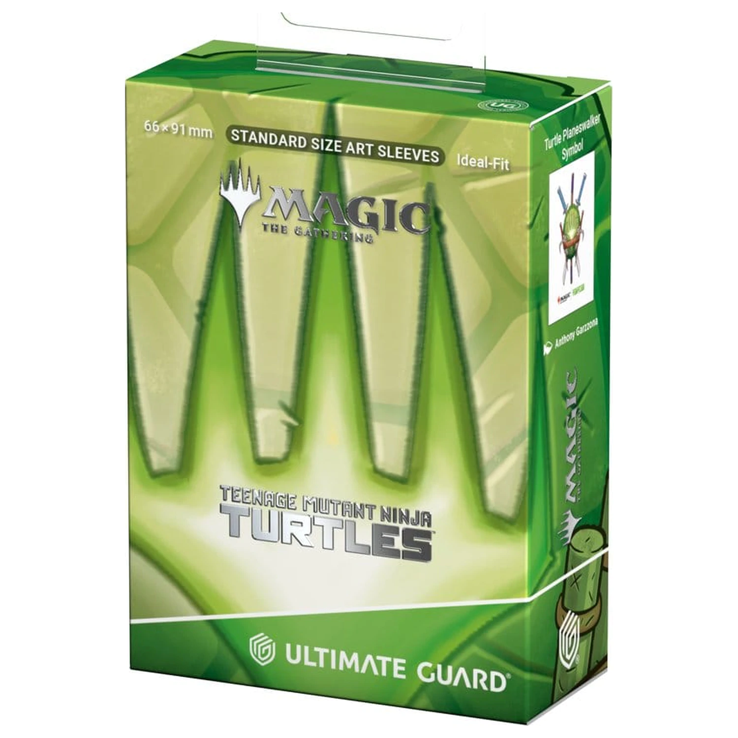 Ultimate Guard Art Sleeves Magic: The Gathering | Teenage Mutant Ninja Turtles - Turtle Planeswalker Symbol fotografija izdelka
