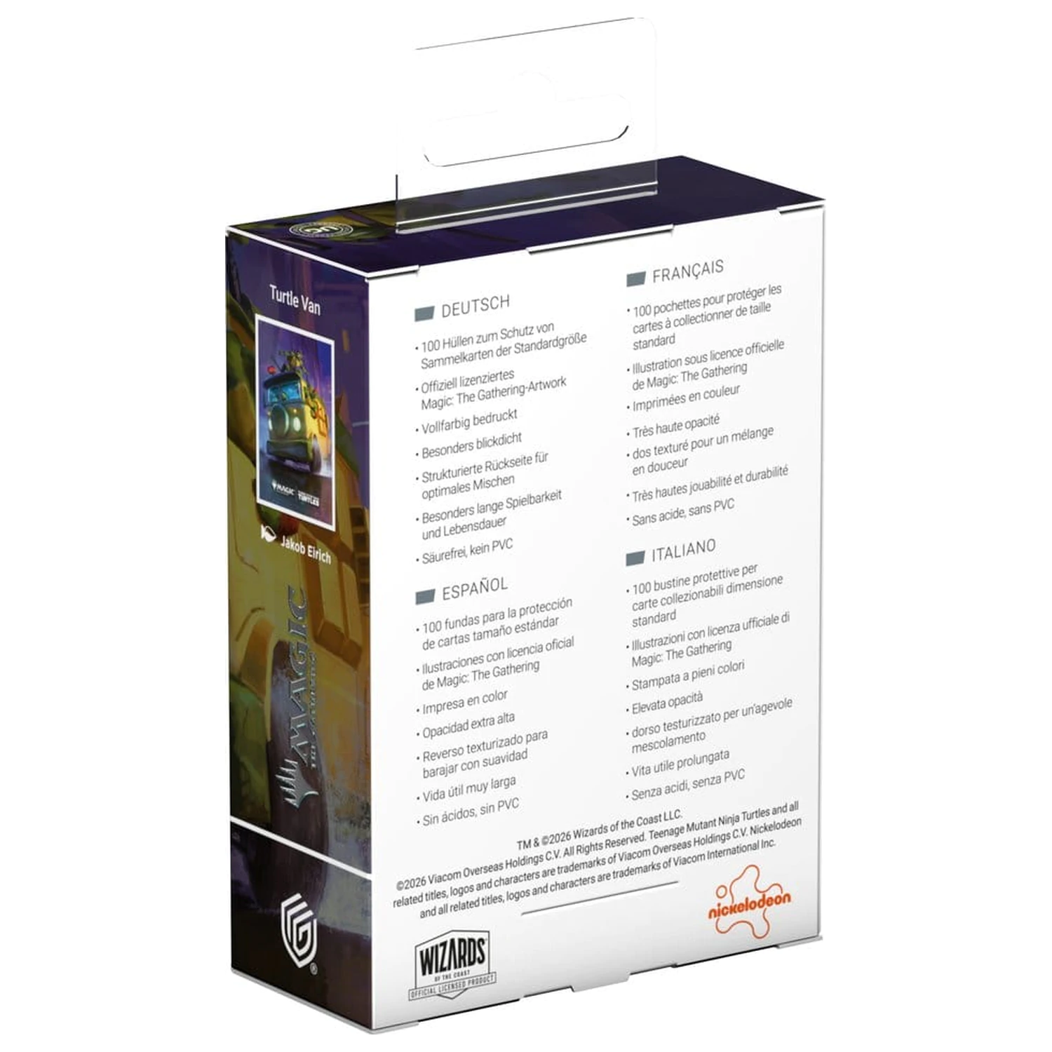 Ultimate Guard Art Sleeves Magic: The Gathering | Teenage Mutant Ninja Turtles - Turtle Van fotografija izdelka