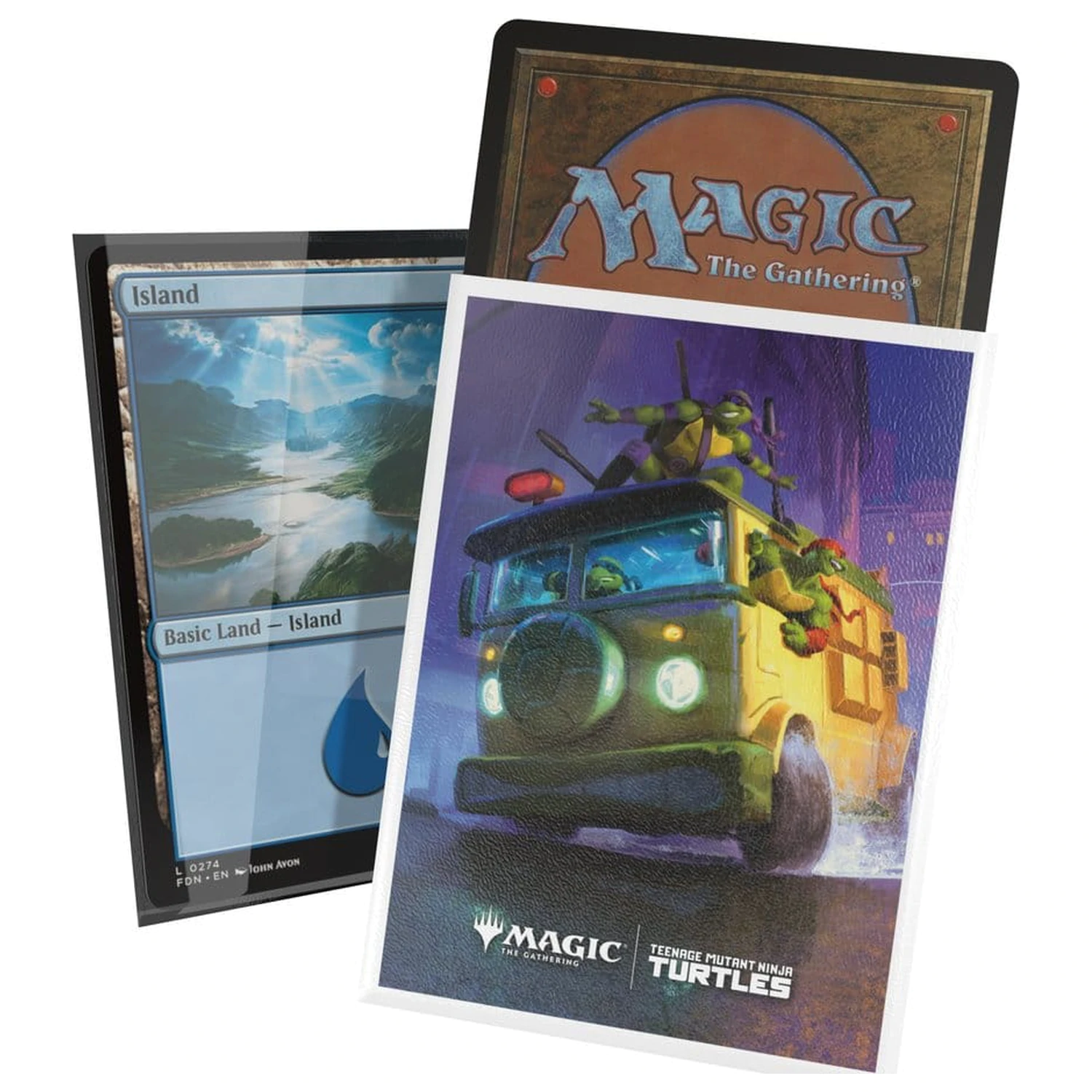 Ultimate Guard Art Sleeves Magic: The Gathering | Teenage Mutant Ninja Turtles - Turtle Van fotografija izdelka