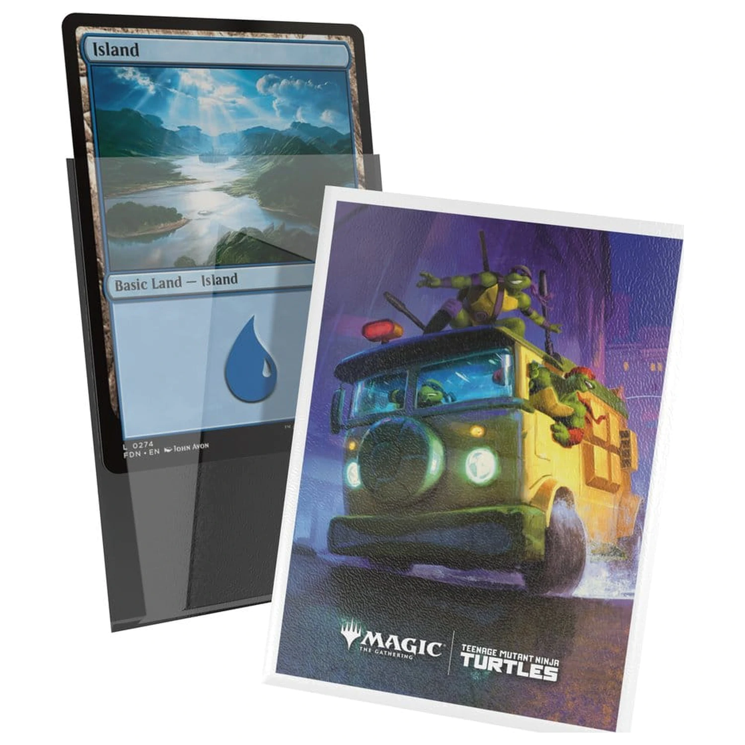 Ultimate Guard Art Sleeves Magic: The Gathering | Teenage Mutant Ninja Turtles - Turtle Van fotografija izdelka