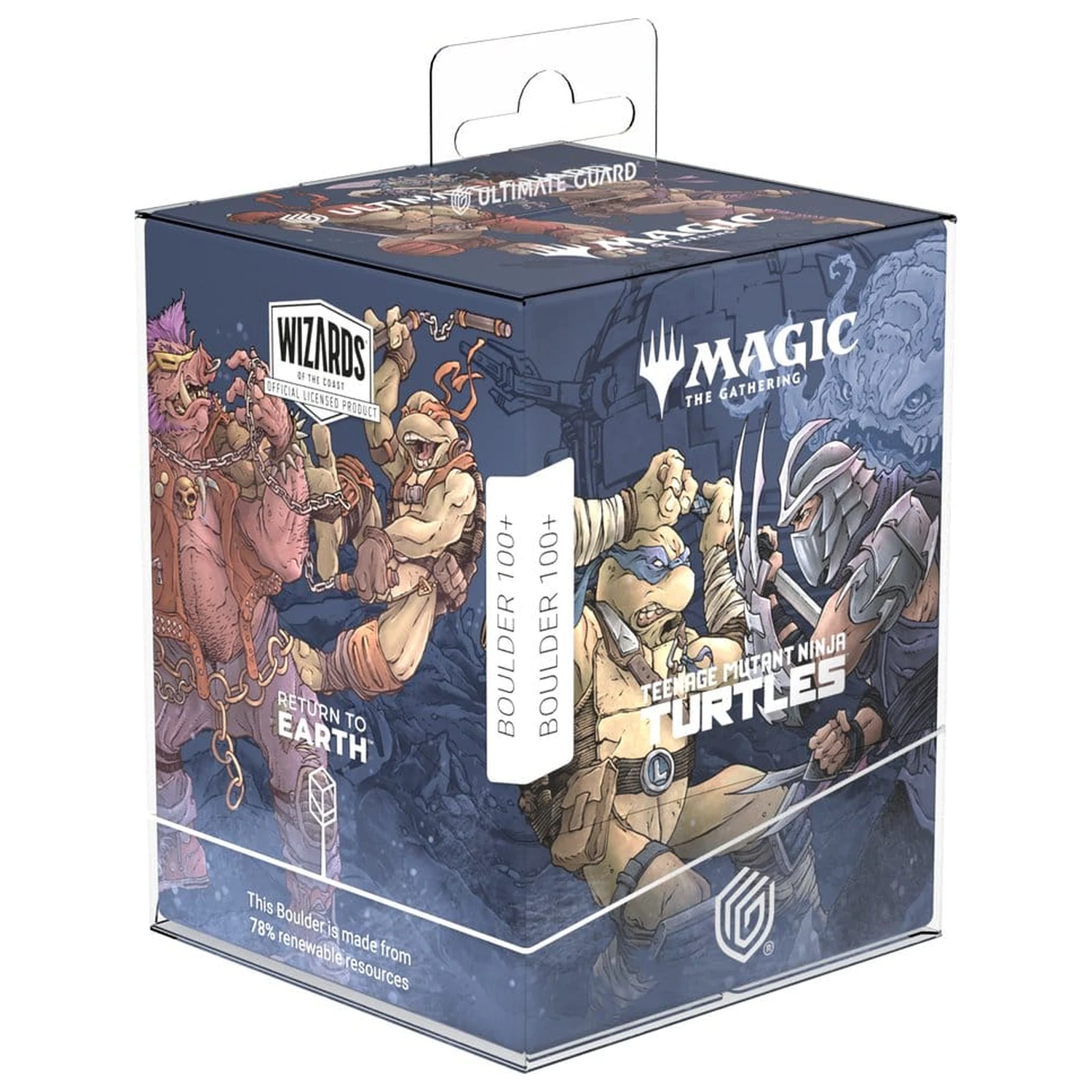Ultimate Guard RTE Boulder 100+ Magic: The Gathering | Teenage Mutant Ninja Turtles - Technodrome Battle fotografija izdelka