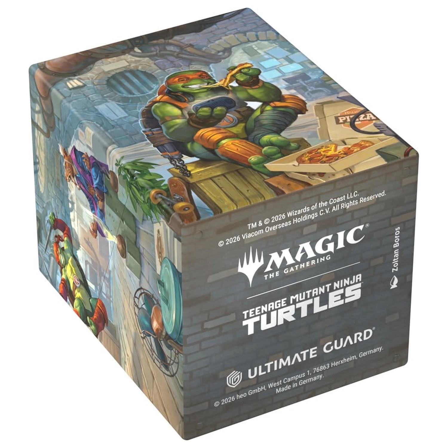 Ultimate Guard RTE Boulder 100+ Magic: The Gathering | Teenage Mutant Ninja Turtles - Turtle Lair fotografija izdelka