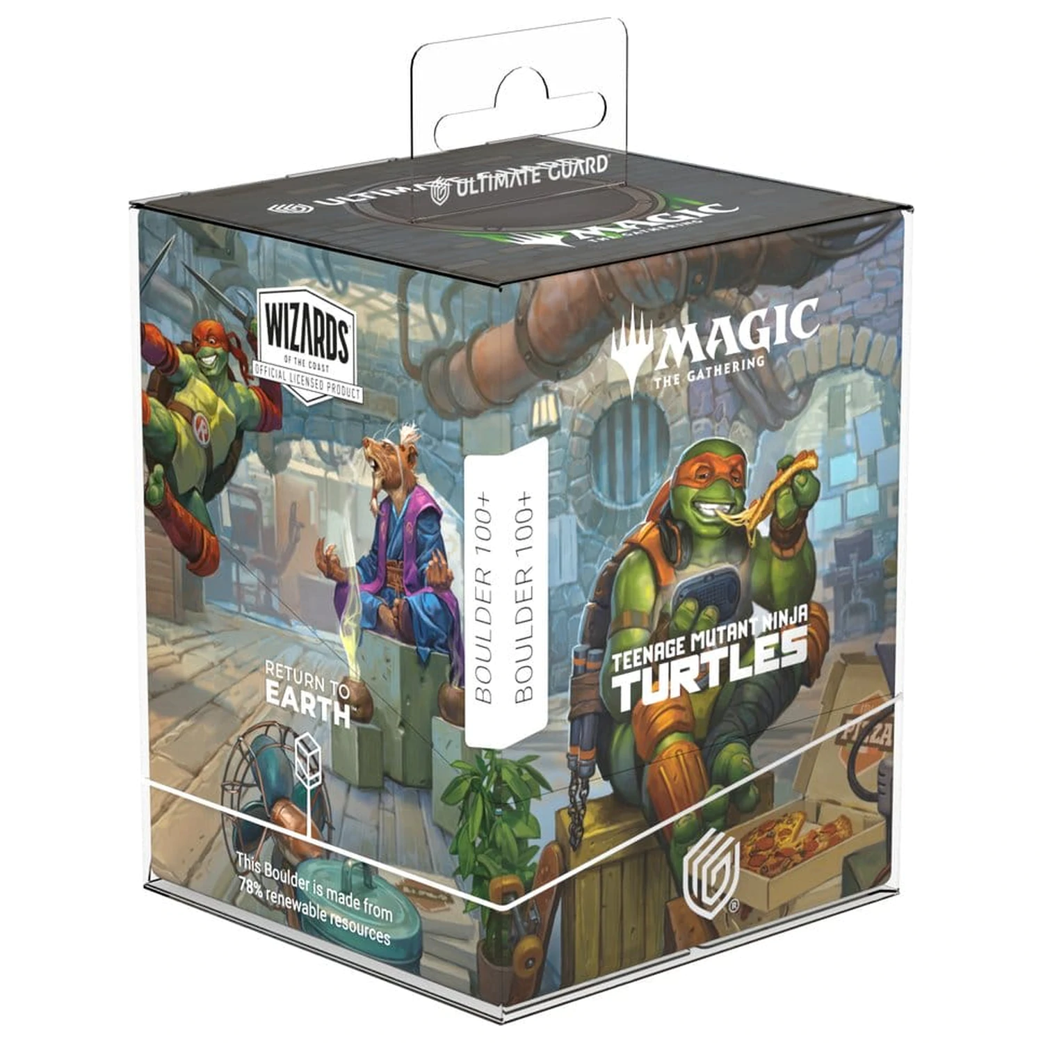Ultimate Guard RTE Boulder 100+ Magic: The Gathering | Teenage Mutant Ninja Turtles - Turtle Lair fotografija izdelka
