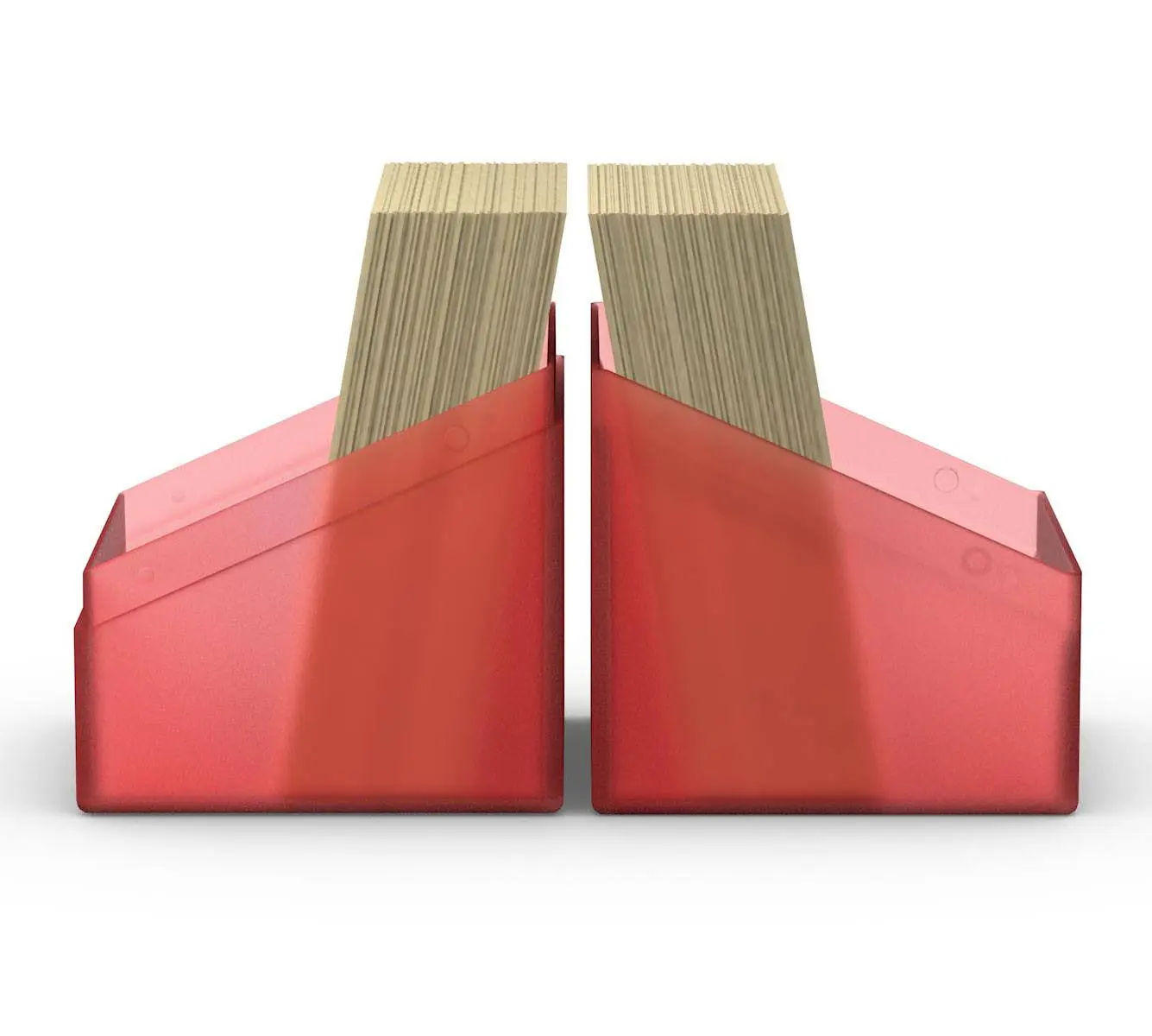 Ultimate Guard Boulder škatla za karte 100+ Standardne Velikosti Ruby fotografija izdelka