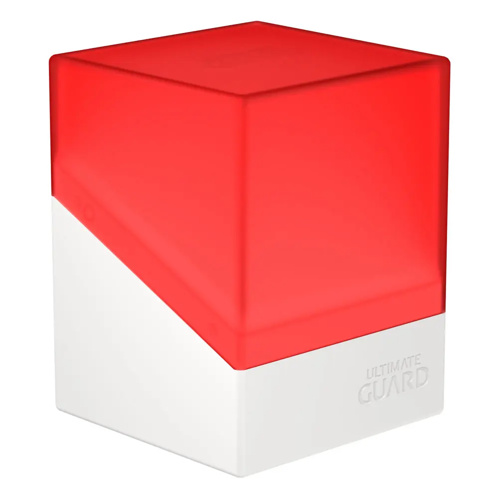 Ultimate Guard Boulder Etui za karte 100+ SYNERGY Red/White fotografija izdelka