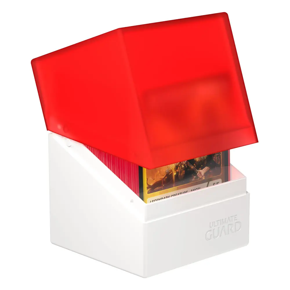 Ultimate Guard Boulder Etui za karte 100+ SYNERGY Red/White fotografija izdelka