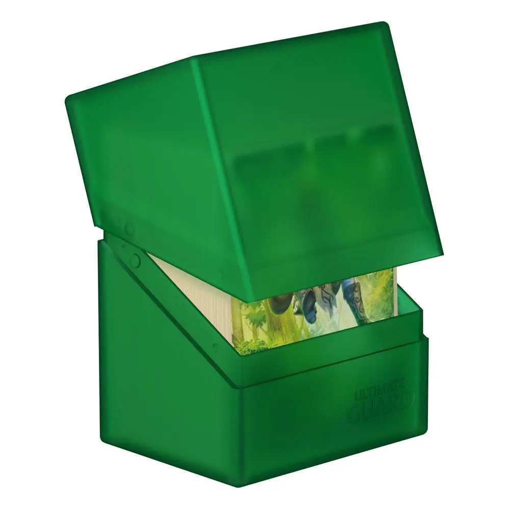 Ultimate Guard Boulder etui za shranjevanje kart 80+ Standard Size Emerald fotografija izdelka