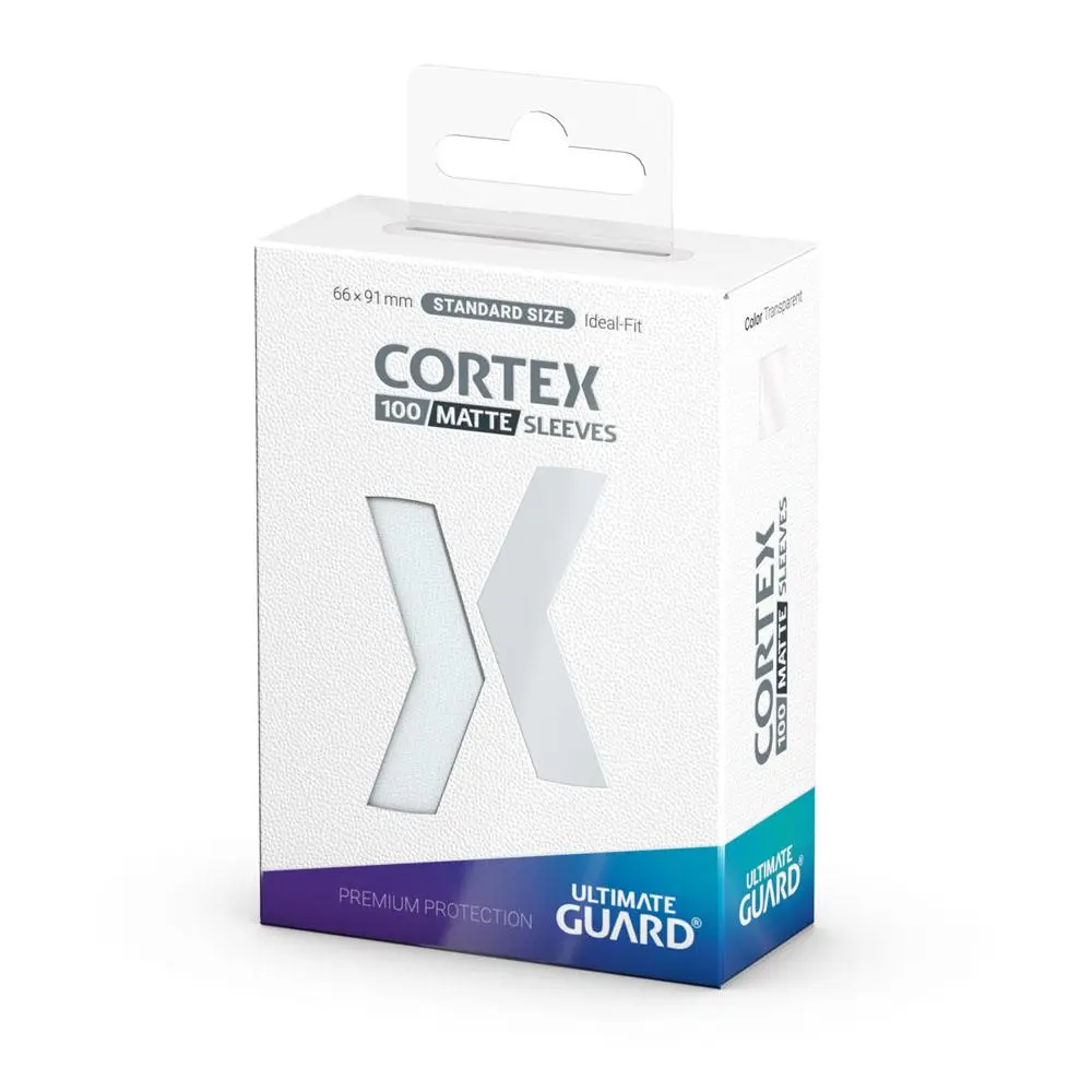 Ultimate Guard Cortex Sleeves Standard Size Matte Transparent (100) - Mat prozorni ovoji standardne velikosti (100 kos) fotografija izdelka