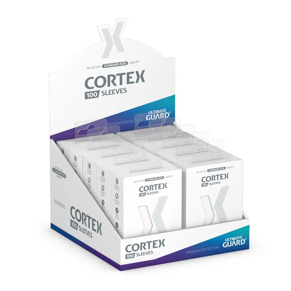 Ultimate Guard Cortex Sleeves Standard Size bele zaščitne folije (100 kos) fotografija izdelka