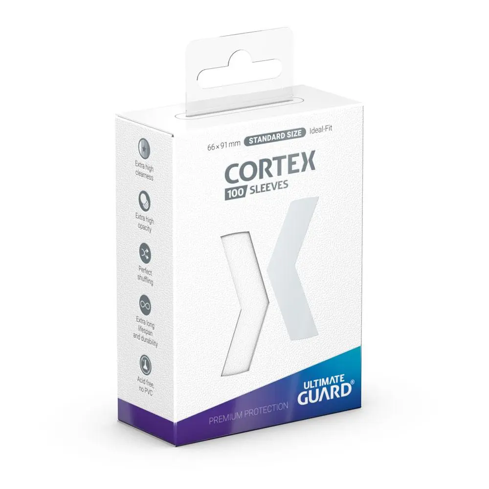 Ultimate Guard Cortex Sleeves Standard Size bele zaščitne folije (100 kos) fotografija izdelka