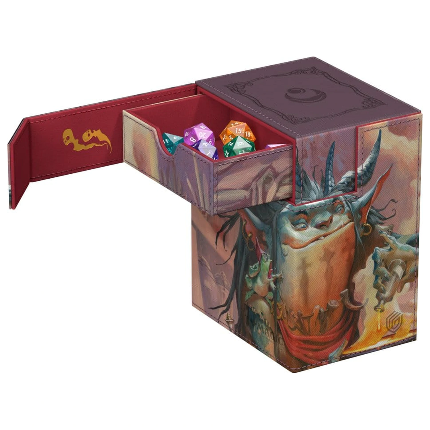 Ultimate Guard Flip'n'Tray 133+ Xenoskin Magic: The Gathering "Lorwyn Eclipsed" - Grub, Storied Matriarch fotografija izdelka