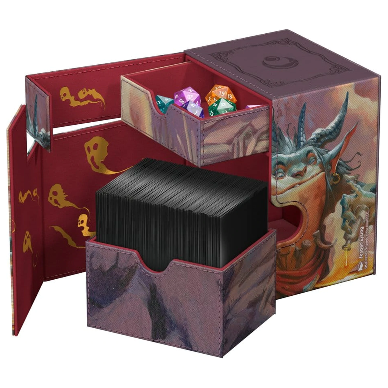 Ultimate Guard Flip'n'Tray 133+ Xenoskin Magic: The Gathering "Lorwyn Eclipsed" - Grub, Storied Matriarch fotografija izdelka