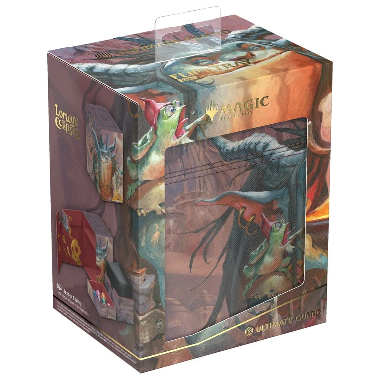 Ultimate Guard Flip'n'Tray 133+ Xenoskin Magic: The Gathering "Lorwyn Eclipsed" - Grub, Storied Matriarch fotografija izdelka