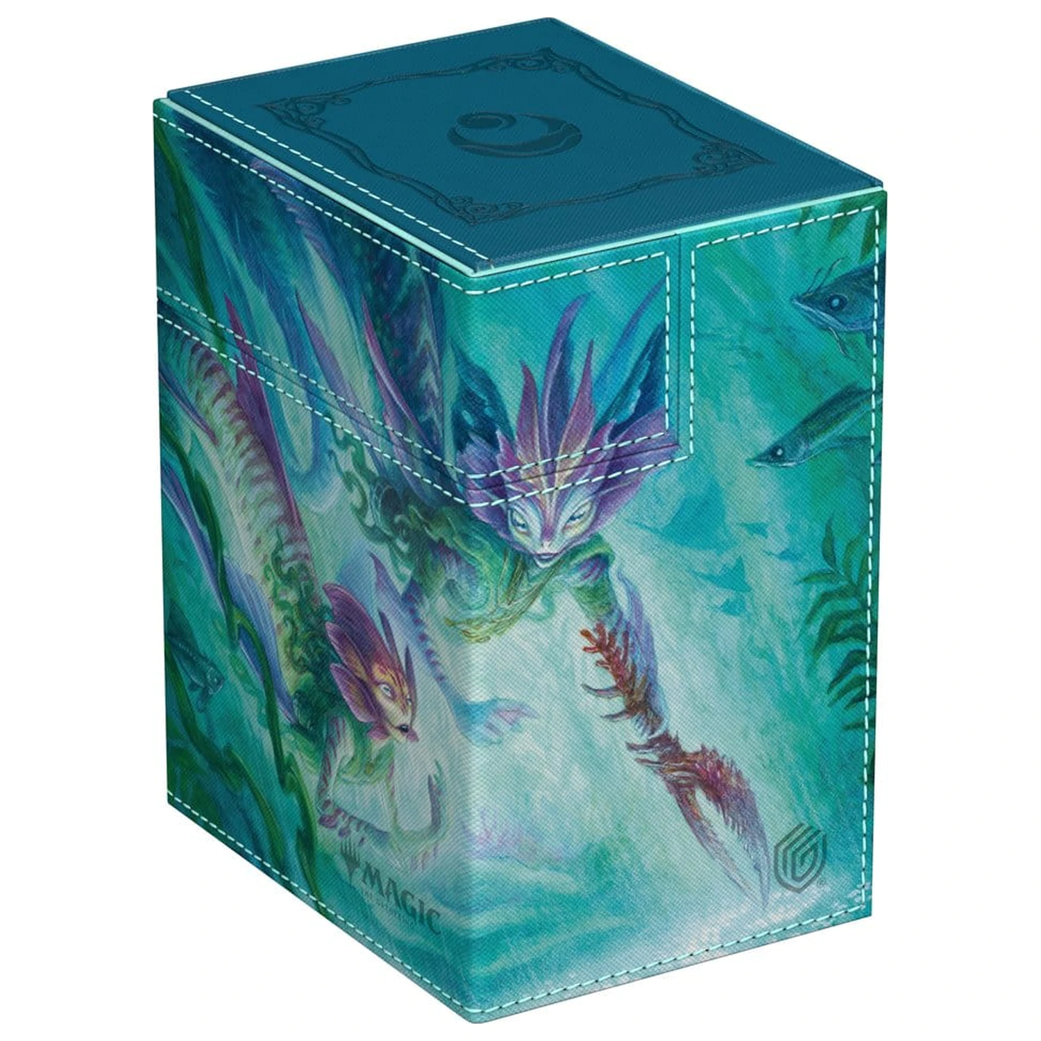 Ultimate Guard Flip'n'Tray 133+ Xenoskin Magic: The Gathering "Lorwyn Eclipsed" - Silvergill Mentor fotografija izdelka