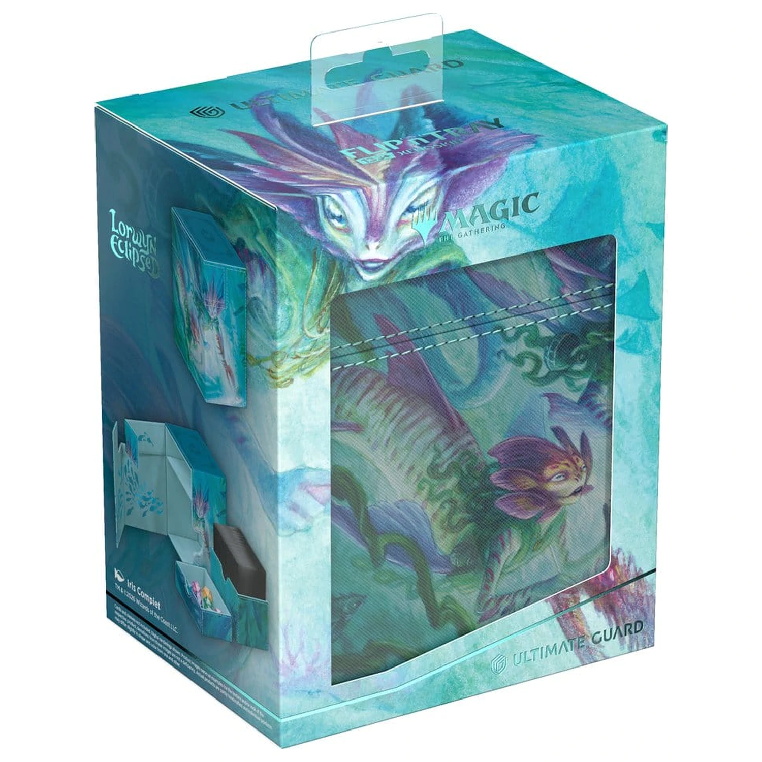 Ultimate Guard Flip'n'Tray 133+ Xenoskin Magic: The Gathering "Lorwyn Eclipsed" - Silvergill Mentor fotografija izdelka