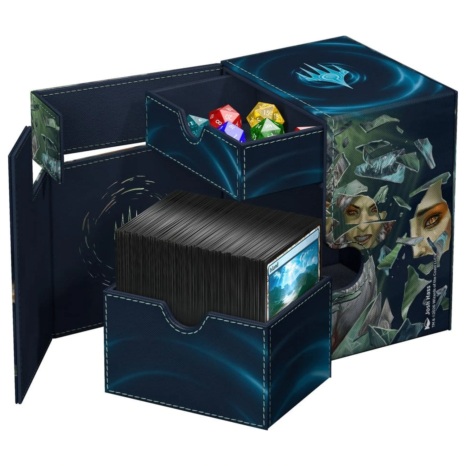 Ultimate Guard Flip'n'Tray 133+ Xenoskin Magic: The Gathering "Reality Fracture" - Way of the Mind Sculptor / Way of the Paradox fotografija izdelka