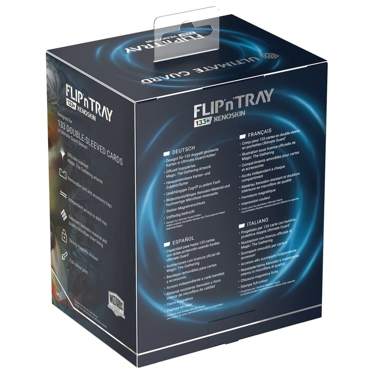Ultimate Guard Flip'n'Tray 133+ Xenoskin Magic: The Gathering "Reality Fracture" - Way of the Mind Sculptor / Way of the Paradox fotografija izdelka