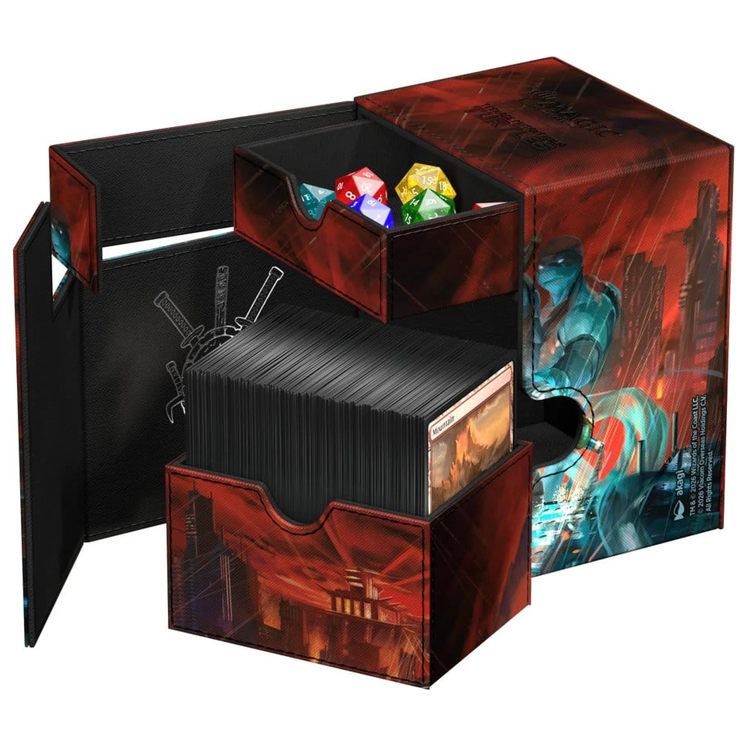 Ultimate Guard Flip'n'Tray 133+ Xenoskin Magic: The Gathering | Teenage Mutant Ninja Turtles - Last Ronin fotografija izdelka