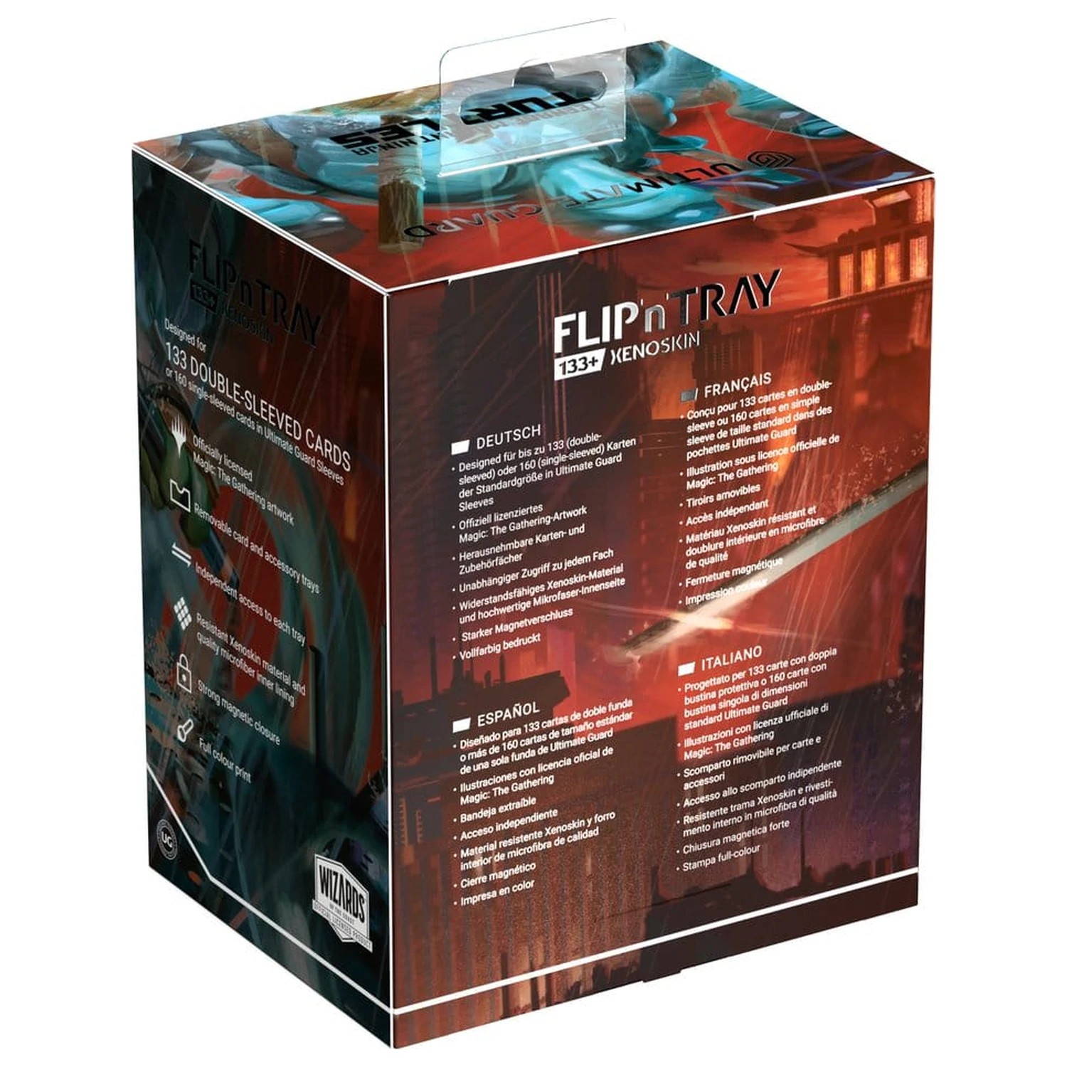 Ultimate Guard Flip'n'Tray 133+ Xenoskin Magic: The Gathering | Teenage Mutant Ninja Turtles - Last Ronin fotografija izdelka