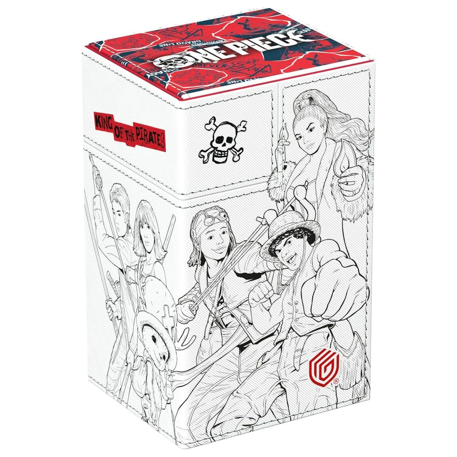 Ultimate Guard Flip'n'Tray 80+ Xenoskin One Piece - Sketch fotografija izdelka