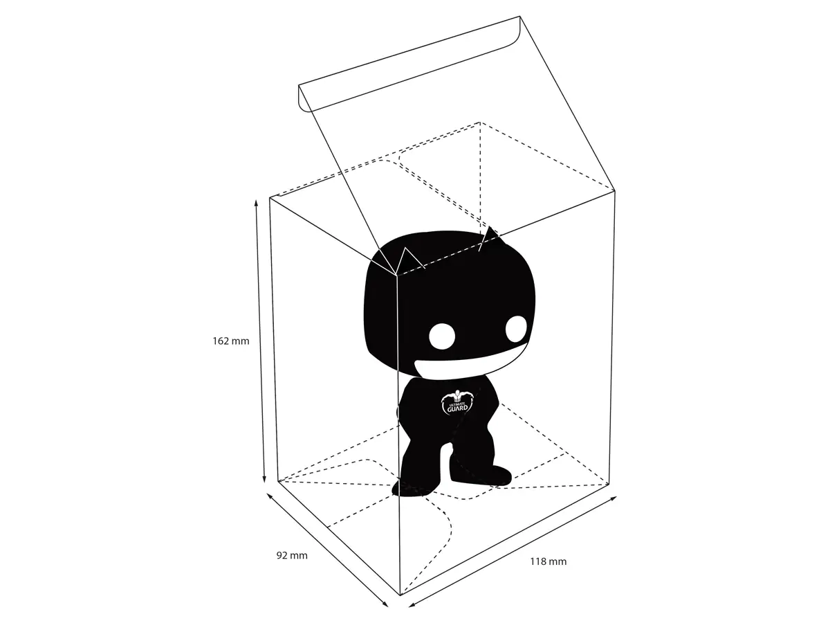 Ultimate Guard zaščitni ovitek za Funko POP! Figurice 40 kosov fotografija izdelka