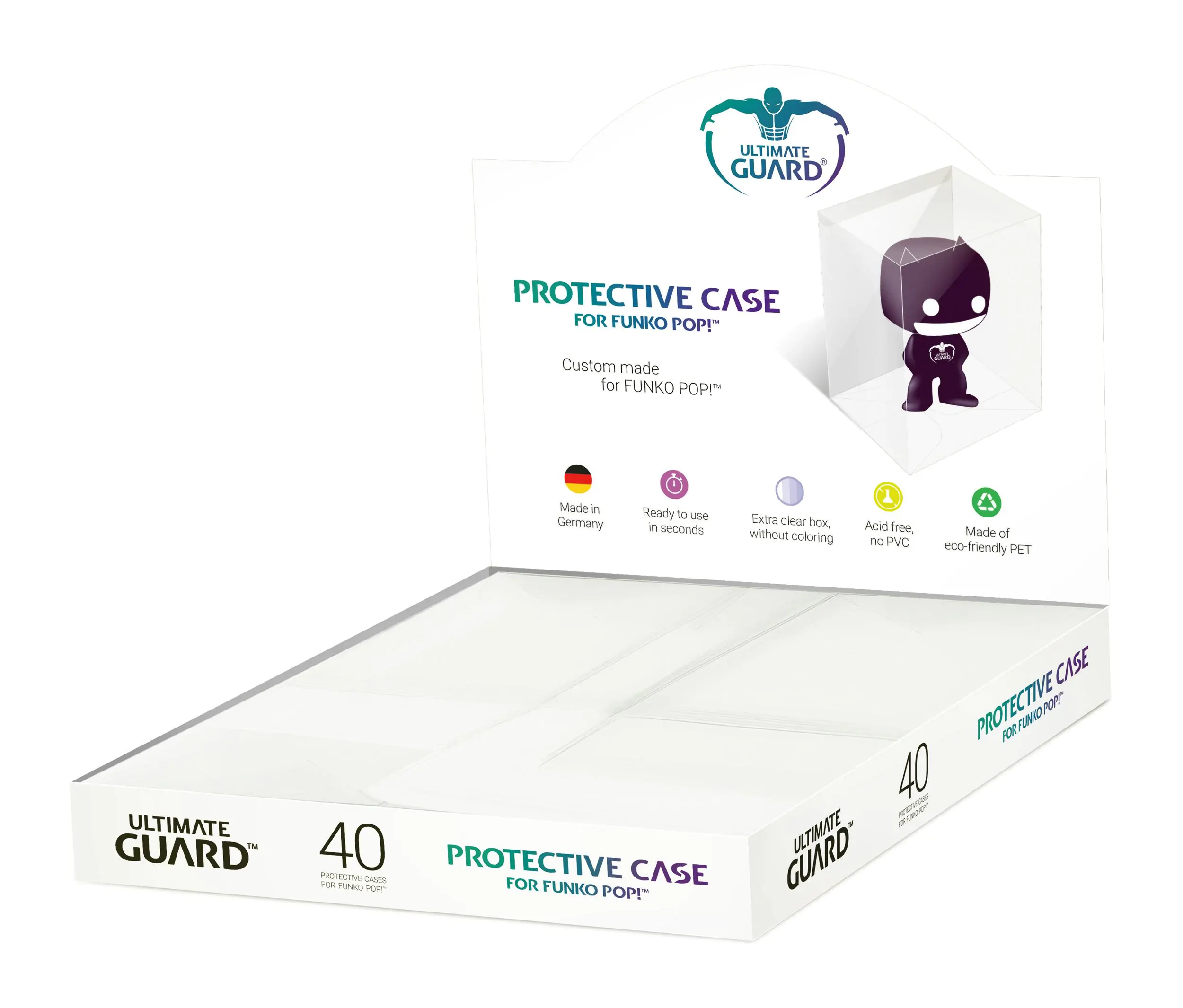 Ultimate Guard zaščitni ovitek za Funko POP! Figurice 40 kosov fotografija izdelka