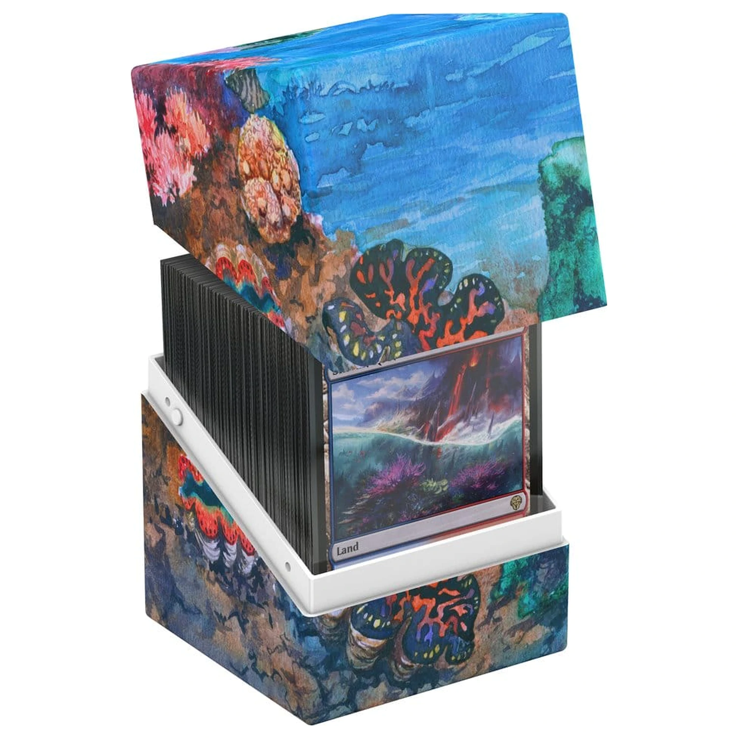 Ultimate Guard RTE Boulder 100+ koralne škatle za shranjevanje - Seablue Hush fotografija izdelka