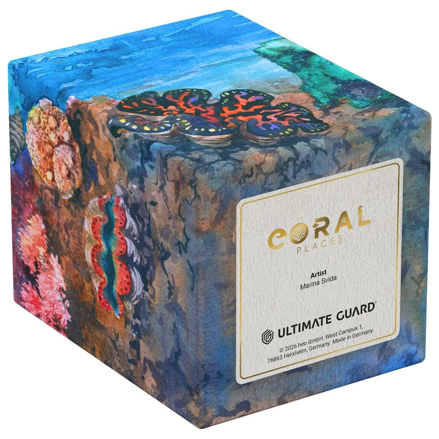 Ultimate Guard RTE Boulder 100+ koralne škatle za shranjevanje - Seablue Hush fotografija izdelka