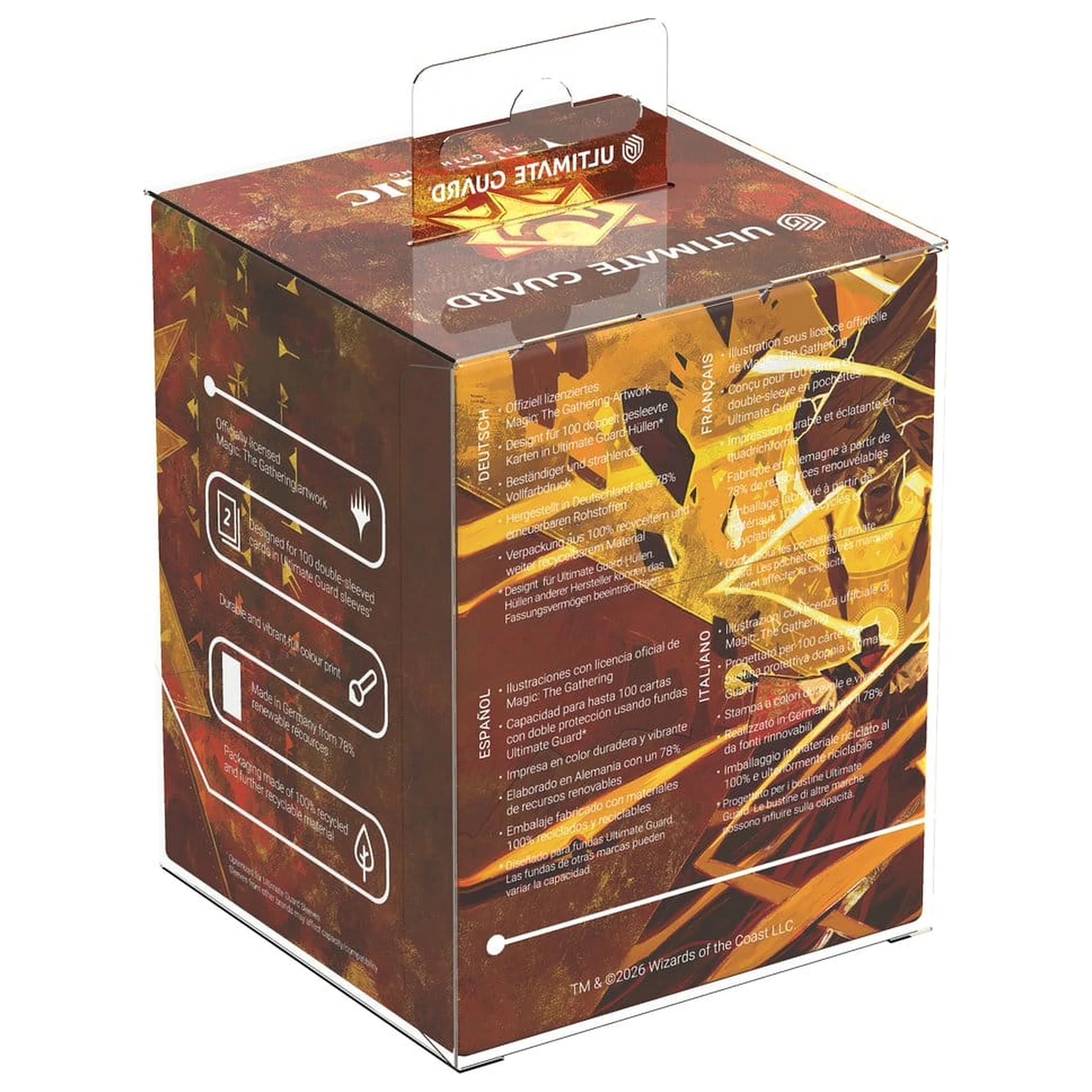 Ultimate Guard RTE Boulder 100+ Magic: The Gathering "Secrets of Strixhaven" - Lorehold fotografija izdelka