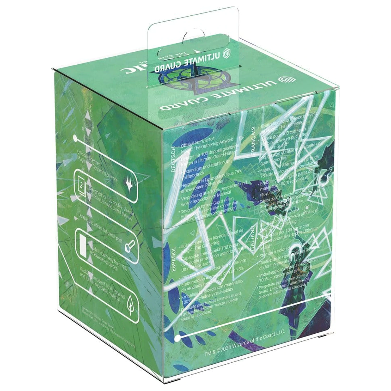 Ultimate Guard RTE Boulder 100+ Magic: The Gathering "Secrets of Strixhaven" - Quandrix fotografija izdelka